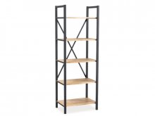 LORAS 2 Стелаж
розмір 62x42x176
матеріал дерево й метав
