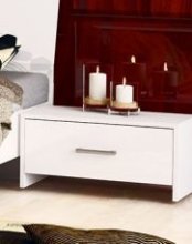 Спальня Рома RM-51-WB  Тумба прикроватная, размер: 0.60x0.36x0.35 м.