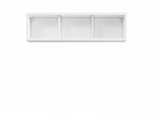 KASPIAN SFW/140 полку BRW
висота: 40 см
ширина: 143,5 см
глибина: 30,5 см
колір білий