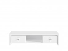 KASPIAN RTV2S тумба ТВ BRW
высота: 33,5 см
ширина: 143,5 см
глубина: 55,5 см
цвет белый\ белый полиск