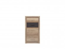 KOEN 2  Комод KOM5S А
размер 63х117х40 см
цвет дуб каньон\ вольфрам грей