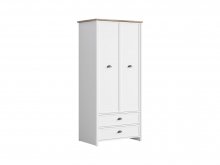 CANNET Шкаф SZF2D2S
размер 90х196х60 см
цвет белый\ дуб