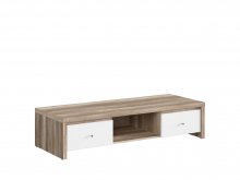 KASPIAN RTV2S тумба ТВ BRW
висота: 33,5 см
ширина: 143,5 см
глибина: 55,5 см
колір дуб\ білий