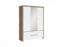 KASPIAN SZF5D2S шафа BRW
висота: 211 см
ширина: 153,5 см
глибина: 55,5 см
колір дуб \ білий