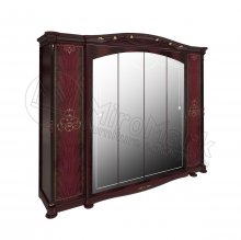 Спальня Росселла RS-16-PR Шкаф 6дв. ,размер: 3.03x0.72x2.45 м.