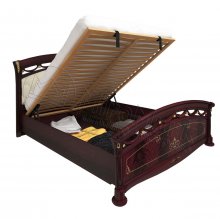 Спальня Росселла RS-46М-PR Ліжко 160 з каркасом,піднімальним механізмом і м'яким узголів'ям. ,розмір: 1,81x2,13x1,25 м.