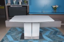 DALLAS Стіл обідній
стекло, МДФ
розмір 140-180x85x76 см
колір білий