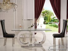 TH286-1 Стол обеденный
размер 180х90х76 см
материал метал и стекло прозрачное