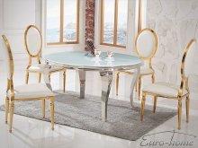 TH306-6 Стіл обідній
розмір 140х140х75 см
колір білий