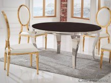 TH306-6 Стол обеденный
размер 140х140х75 см
цвет черный