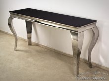 F306 Консоль
размер 150х40х74 см
материал метал и стекло
цвет черный