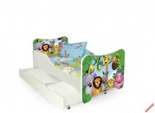 HAPPY JUNGLE Ліжко дитяче
розмір 145х76х70 см