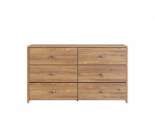 LEDA Комод KOM6S
розмір 160х91х42 см
колір горіх золотий