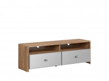 LEDA Тумба РТВ RTV2S див
розмір 150х49х42
колір горіх золотавий/ срібло