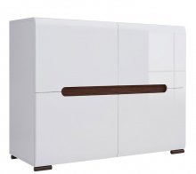 АЦТЕКА Комод  REG4D/8/11-Украина
размер 105х84х41 см
цвет белый/ белый глянец