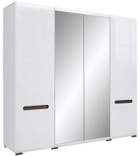 АЦТЕКА  Шкаф SZF2D2L/21/22 БРВ-Украина
размер 220х210х60 см
цвет белый/ белый глянец