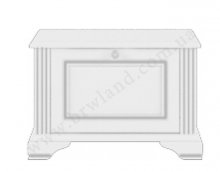 ВАЙТ Тумба для взуття 1D Гербор
розмір 72х50х35 см
колір ясен сніжний/сосна срібна