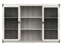 IНДIАНА арiзонська Вітрина навісна JNAD2W/130 ВМК (розпродаж)
высота:	81 см
ширина:	120 см
глубина:	27 см