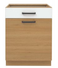 SEMI LINE BRW Кухонна тумба D1S-60/82
висота: 82 см
ширина: 60 см
глибина: 46 см