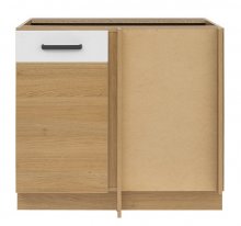 SEMI LINE тумба кутова DNW-100/82 BRW
висота: 82 см
ширина: 90 см
глибина: 49,5 см