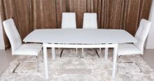 LEICESTER Стіл обідній
розмір 140-200х90х75 см
колір білий