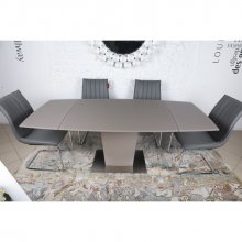 OXFORD Стіл обідній
розмір 120-200х95х75 см
колір мокко