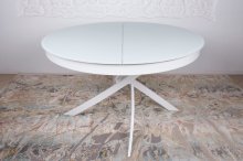 CAMBRIDGE Стол обеденный
размер 125-175х125х75 см
цвет белый