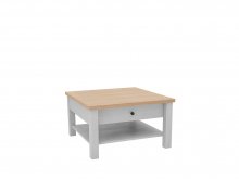 AMSTERDAM Стол журнальный LAW1S/4/8
размер 80х78х45 см
цвет Серый/ дуб натуральный