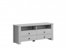 AMSTERDAM Тумба РТВ RTV4S/6/14
размер 137х59х40 см
цвет Серый/ дуб натуральный
