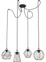 GALAXY Люстра 1646
размеры 10-180 х 14-360 см
материал сталь
цвет черный