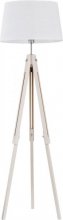 LORENZO POD&#321;OGOWA Підлоговий світильник 2972
розміри 157х45 см
матеріал метал, дерево, абажур
колір білий