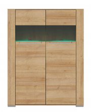 DINARO II REG2W/13/10/B вітрина BRW
висота: 128 см
ширина: 100 см
глибина: 41 см