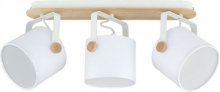 RELAX LED WHITE PLAFON Люстра 1383
розміри 21х46 см
матеріал метал, дерево, абажур
колір білий