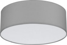 RONDO SILVER Стельовий світильник 1583
розміри 14х38 см
матеріал абажур, пластик
колір срібло