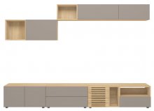 MOKO 6 комплект TV/280/40 BRW
высота: 200 см
ширина: 280 см
глубина: 42 см