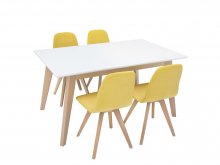 AMMAN Стіл обідній
розмір 150-200х77х76 см
колір білий