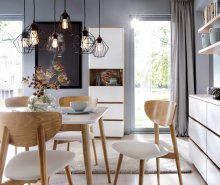 Possli Light Стіл обідній
розмір 145-185х85х75 см
колір білий