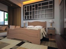 ТИС АТЛАНТ-15 Кровать двухместная 160х200 см
размер 170х213х101 см
материал дерево 