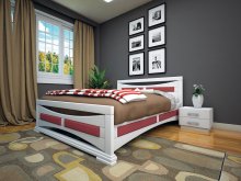 ТИС ЭЛЕГАНТ 15 Кровать двухместная 180х200 см
размер 190х210х96 см
материал дерево