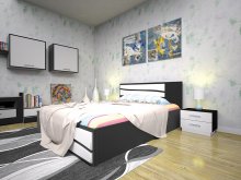 ТИС ЭЛИТ 2 Кровать двухместная 180х200 см
размер 189х208х87 см
материал дерево