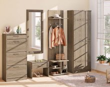 Передпокій ВТ-3915 Комфорт Меблі
розмір 240х201х58 см
колір дуб натуральний