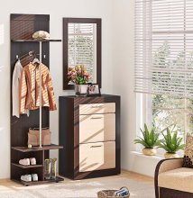 МАРКО Передпокій ВТ-3938 Комфорт Меблі
розмір 125х208х38 см
колір дуб натуральний/ дуб трюфель