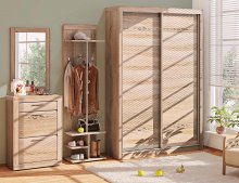 МАРКО Передпокій ВТ-3939 Комфорт Меблі
розмір 285х235х47 см
колір дуб натуральний