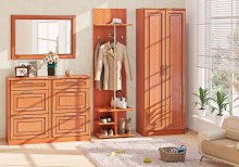 ПРЕМІУМ Передпокій ВТ-4027
розмір 245х201х58 см
колір вільха, венге, дуб, горіх