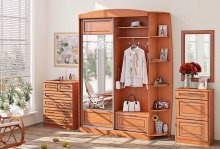 ПРЕМІУМ Передпокій ВТ-4030
розмір 267х244х47 см
колір вільха, венге, дуб, горіх