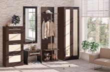 ПРЕСТИЖ Передпокій ВТ-4011 Комфорт Меблі
розмір 240х210х58 см
колір дуб молочний/ венге