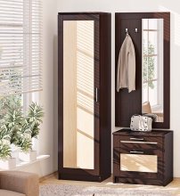 ПРЕСТИЖ Передпокій ВТ-4013 Комфорт Меблі
розмір 135х201х38 см
колір дуб молочний/ венге