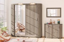 СОПРАНО Передпокій ВТ-3985 Комфорт Меблі
розмір 346х235х47 см
колір дуб трюфель