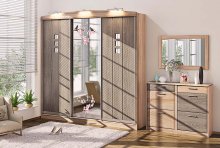 ГАНЬБИ-ТІК Передпокій ВТ-3970 КОМФОРТ МЕБЛІ
розмір 330х244х47 см
колір дуб натуральний