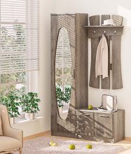 ГАНЬБИ-ТІК Передпокій ВТ-3975 КОМФОРТ МЕБЛІ
розмір 125х201х38 см
колір дуб натуральний